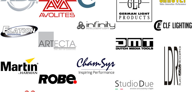 Brands - Sales from Creative Spark - Lighting and electronics for theatre and events