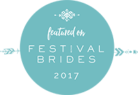Featured on festival brides